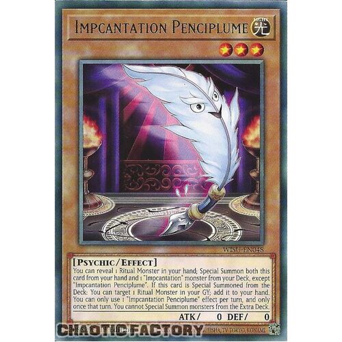 WISU-EN048 Impcantation Penciplume Rare 1st Edition NM