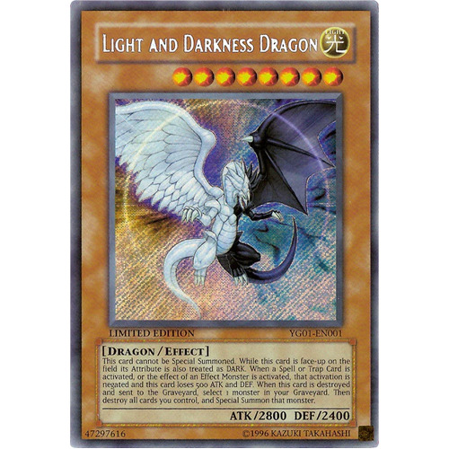 Light and Darkness Dragon - YG01-EN001 - Secret Rare LP