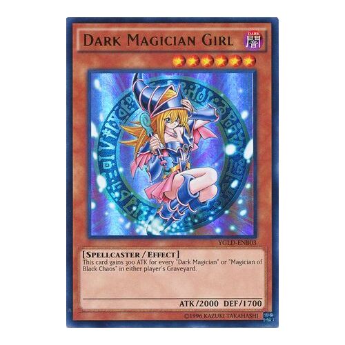 Dark Magician Girl ULTRA RARE YGLD-ENB03 NM UNLIMITED EDITION