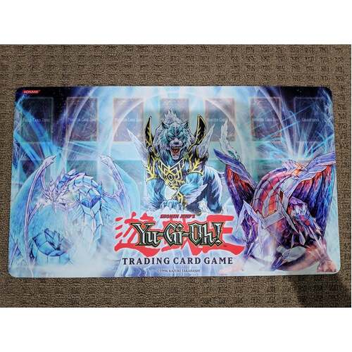 YUGIOH TCG Ice Barrier Playmat  Trading Card Game Mat Mouse Pad