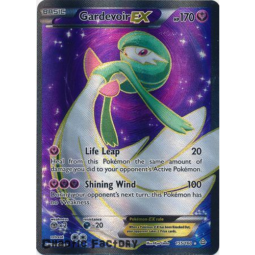 Gardevoir EX - 155/160 - Full Art Ultra Rare